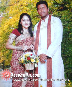 Jithin Misha Engagement Photos Trivandrum